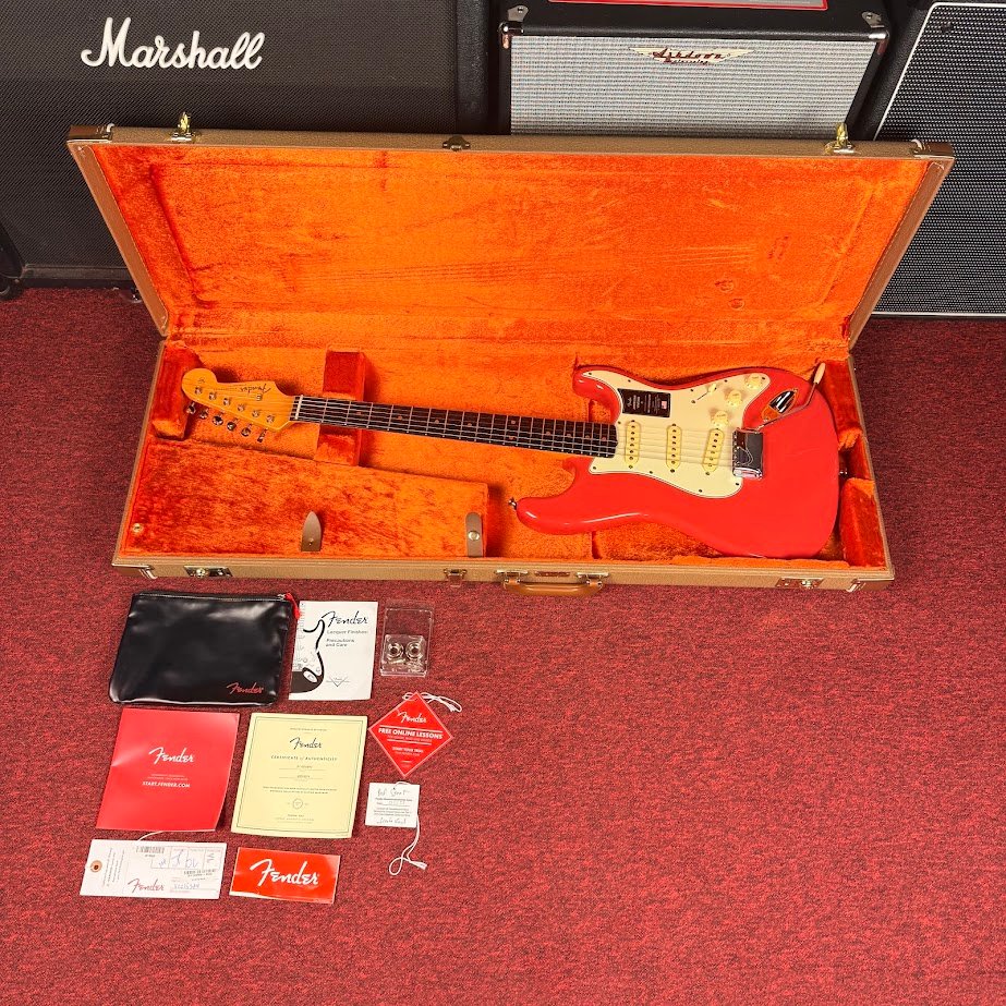 Fender American Vintage II '61 Stratocaster Fiesta Red