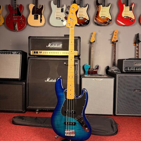Fender Jazz Bass Player Plus Top Blue Burst