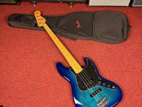 Fender Jazz Bass Player Plus Top Blue Burst