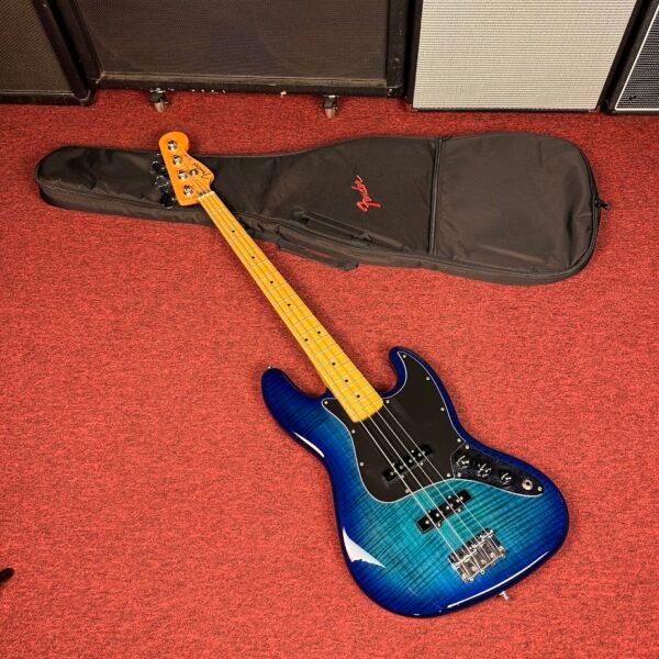 Fender Jazz Bass Player Plus Top Blue Burst