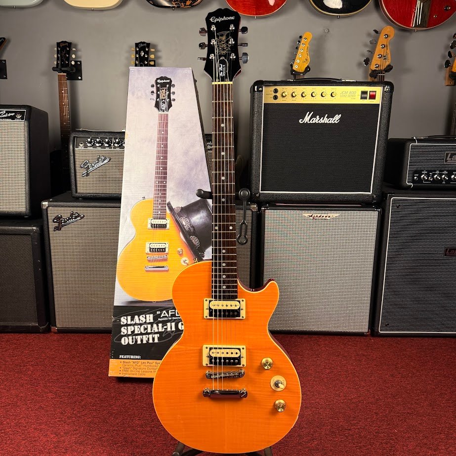 Epiphone Les Paul Special II AFD Slash Signature Appetite Amber