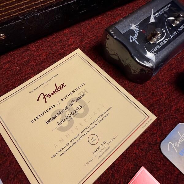 Fender Hot Rod Deluxe 30th Anniversary Black Western