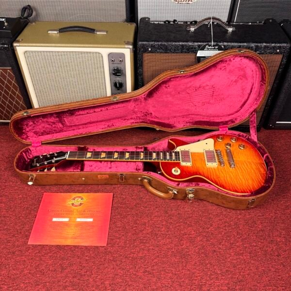 Gibson Custom Shop Art Historic 1959 Les Paul Reissue R9 Washed Cherry