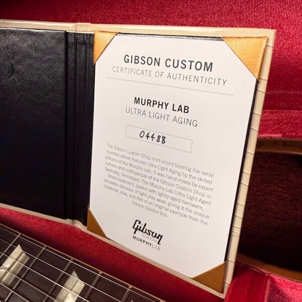 Gibson Custom Shop Murphy Lab 1960 Les Paul Reissue Ultra Light Aged