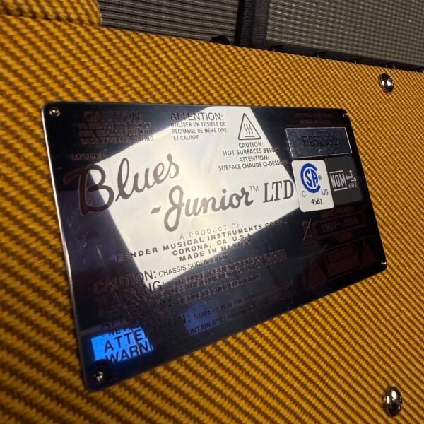 Fender Blues Jr. Lacquered Tweed