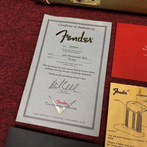 IMG_9522 Fender Custom Shop 1960 Stratocaster Relic
