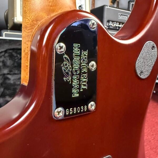 IMG_9576 Ernieball Music Man John Petrucci JP-15 Amber Waves Flame