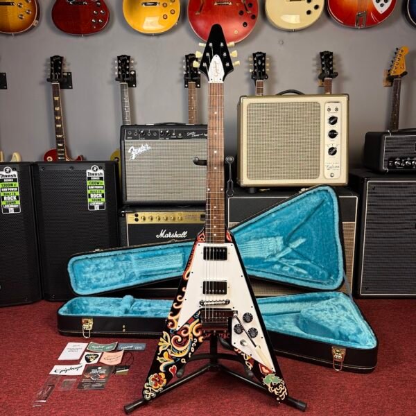 IMG_9711 Epiphone IGC Jimi Hendrix Love Drops Flying V
